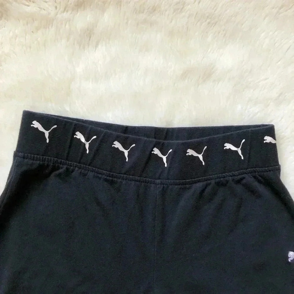 Puma  Girls Black Capri Pants Size Medium - Picture 6 of 15